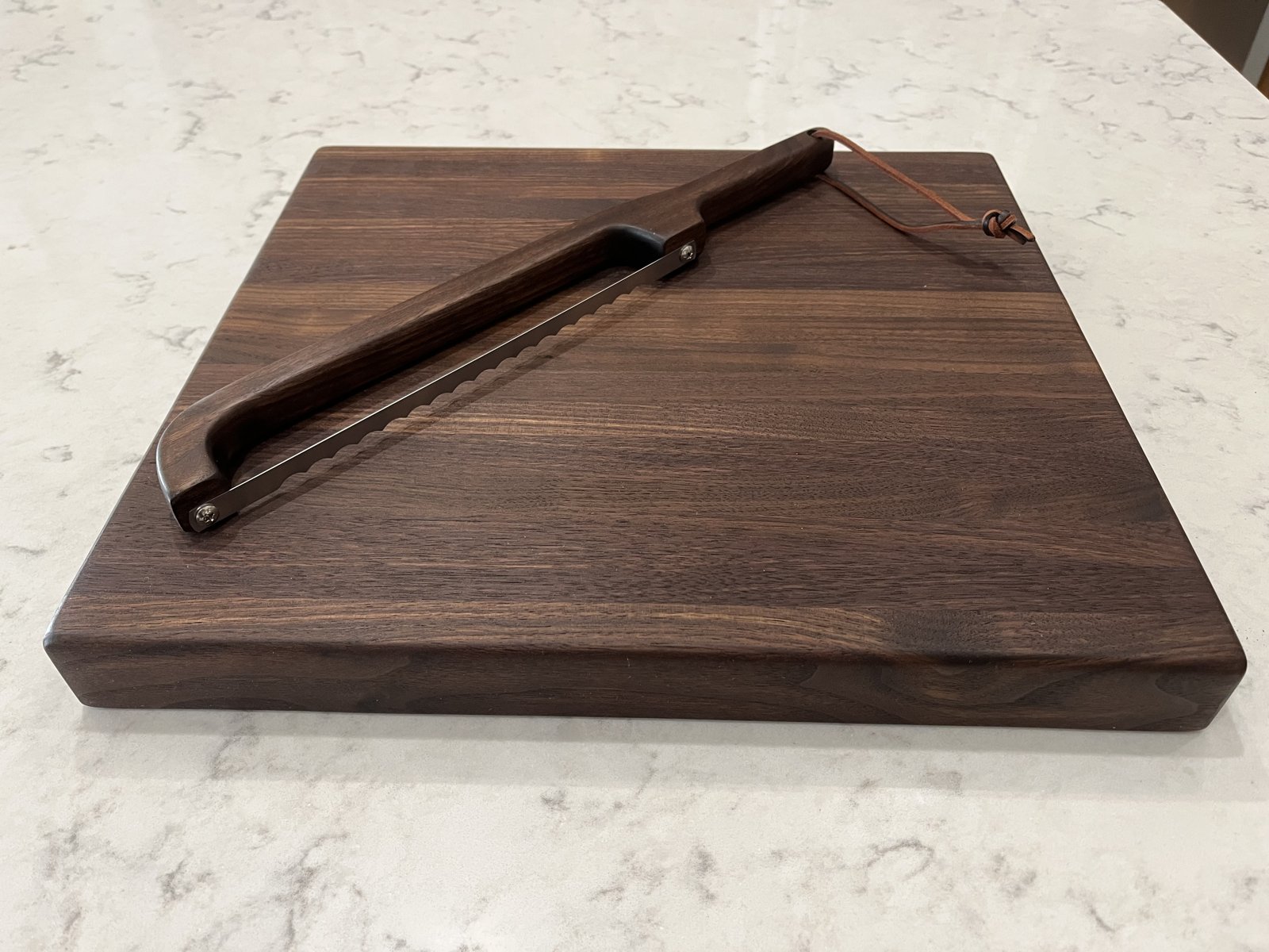 Handmade bread knife