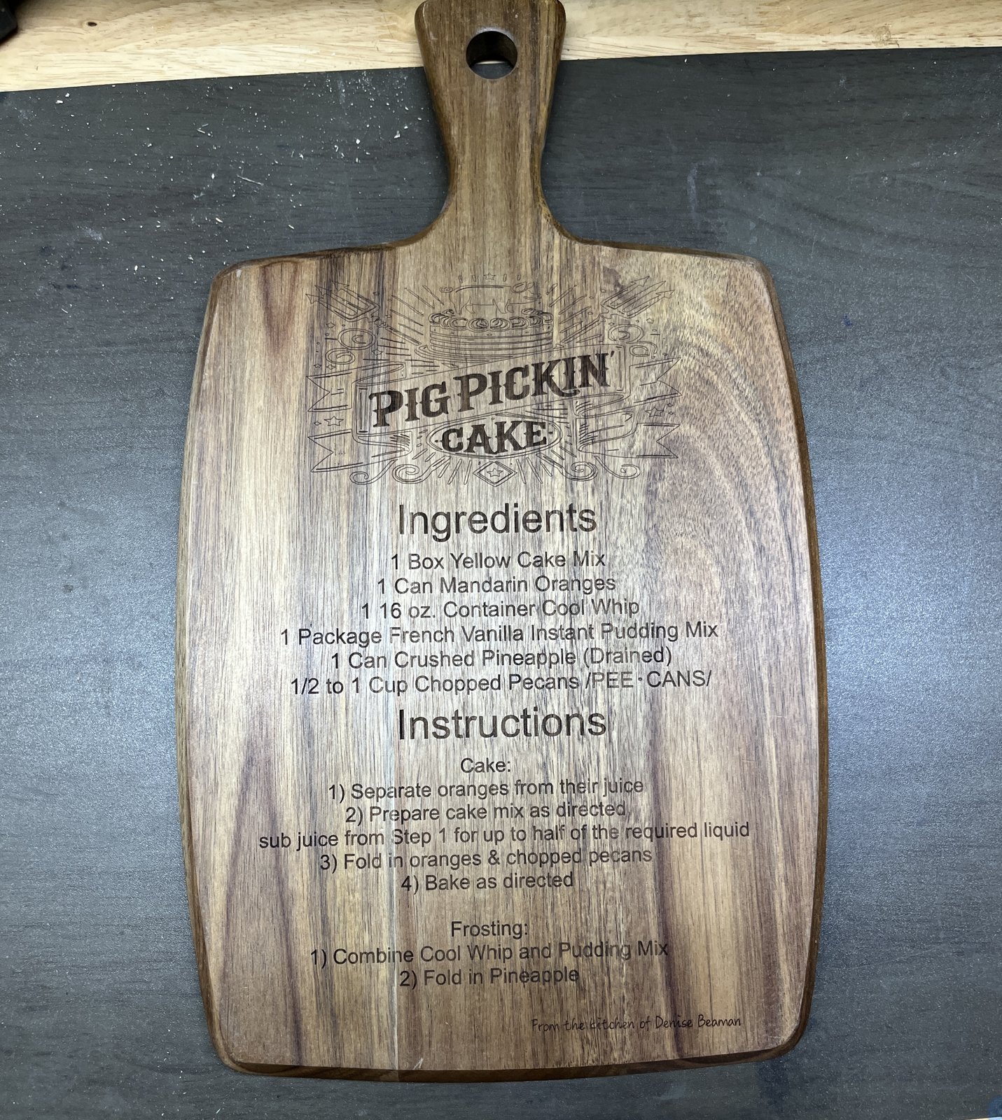 Legacy display board