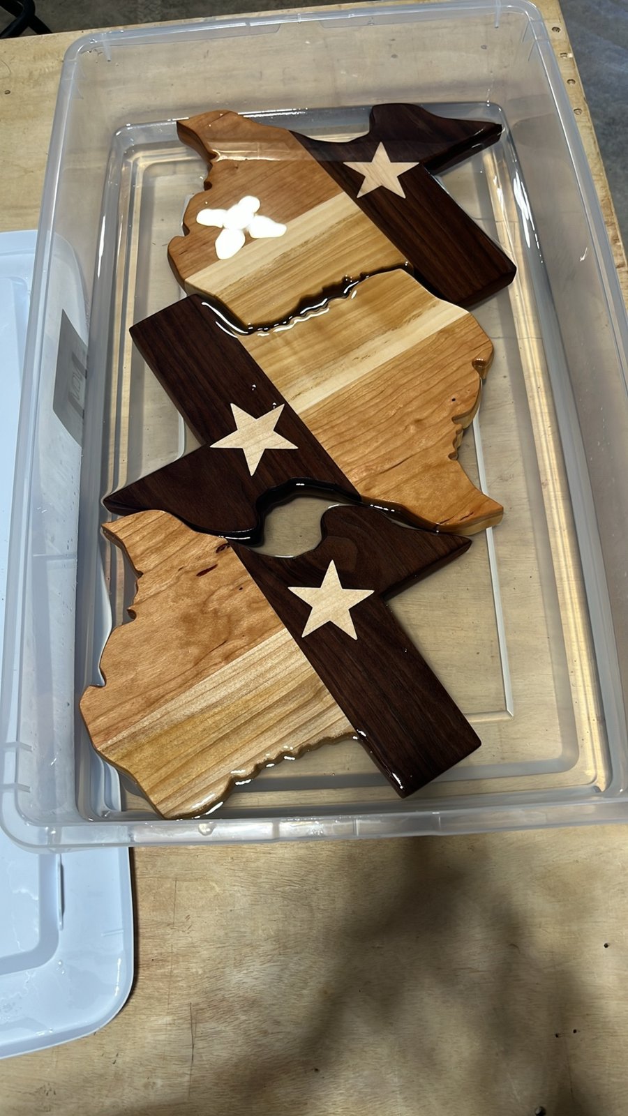 Texas themed display board